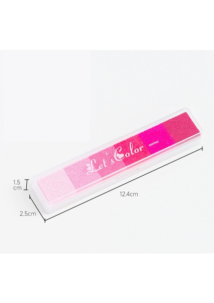 N Journamm Parmak Boyama Seti Çizim Şablonlar Renkli Inkpad Dıy Scrapbooking Yaratıcı Kırtasiye Boya Aracı Okul Malzemeleri (Yurt Dışından)