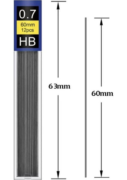 5 Kutu Dolum 0.7 0.5/0.7/0.9/1.3/2.0 mm Metal Sanatçı Mekanik Kurşun Kalem Kurşun Hb 2b Çizim Basın Öğrenci Yazma Eskiz Öğrenme Kırtasiye (Yurt Dışından) indirimleri