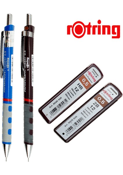 1 Adet Mavi Kalem Geman Rotring 0.5mm Tıkky Otomatik Mekanik Kurşun Kalemler Yedekler Hb 2b Okul Ofis Malzemeleri Sanatçı Çizimi Açar (Yurt Dışından) fiyatları