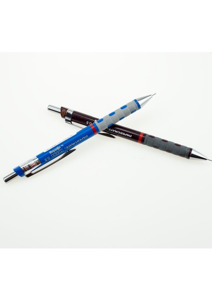 1 Adet Mavi Kalem Geman Rotring 0.5mm Tıkky Otomatik Mekanik Kurşun Kalemler Yedekler Hb 2b Okul Ofis Malzemeleri Sanatçı Çizimi Açar (Yurt Dışından) indirimleri