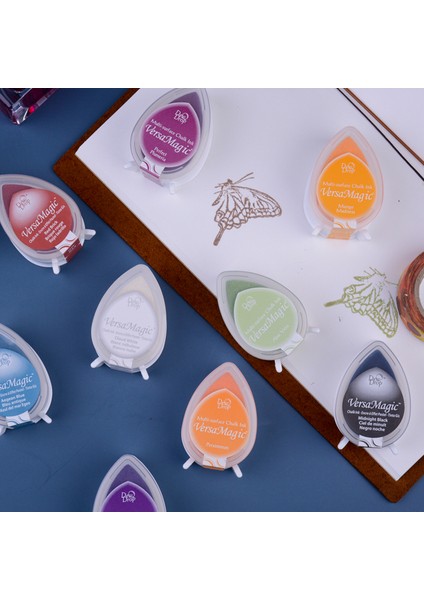 1 Adet Gd-79 1 Adet Japon Tsukıneko Versamagic Inkpad Gd Su Çok Yüzeyli Tebeşir Mürekkep Karalama Defteri Dekorasyon Jounral Lastik Damga Dıy Araçları (Yurt Dışından) fırsatları