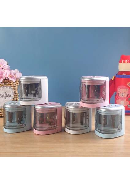 Mavi 2022 Yeni Otomatik Otomatik Kalemler Kalemtıraş Iki Delikli Elektrik Anahtarı Kalemtıraş Kırtasiye Ev Ofis Okul Malzemeleri (Yurt Dışından) fiyatları