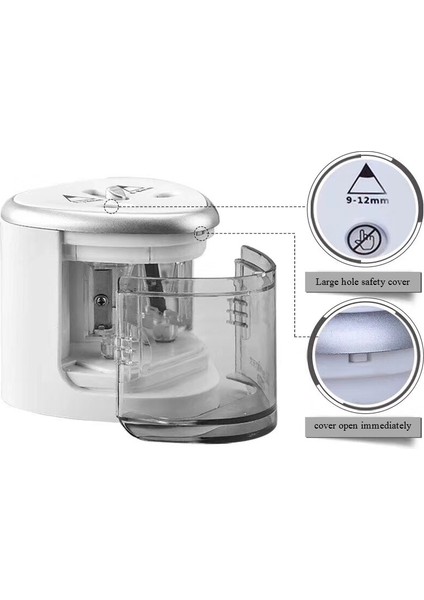 Mavi 2022 Yeni Otomatik Otomatik Kalemler Kalemtıraş Iki Delikli Elektrik Anahtarı Kalemtıraş Kırtasiye Ev Ofis Okul Malzemeleri (Yurt Dışından) modelleri