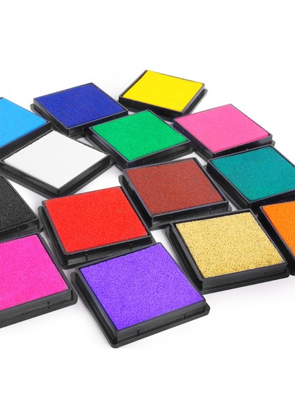 Gümüş Mürekkep Pedi Çok Renkli Zanaat Planlamacılar Için Dıy Scrapbooking Pullar Günlüğü Parmak Rengi Grafiti Sevimli Kauçuk 4x4 Damga Pedi (Yurt Dışından) fiyatları