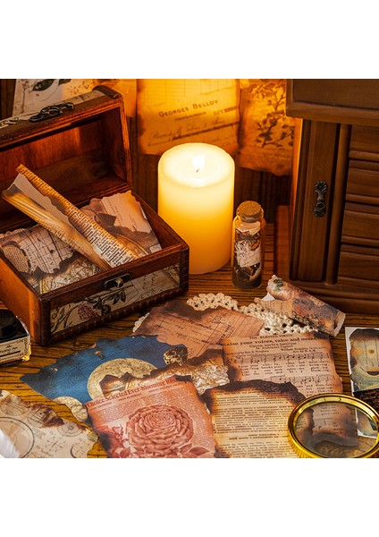 1 Adet 30 Adet Vintage Günlük Kaydı Scrapbooking Malzeme Kağıt Estetik Dekoratif Kraft El Işi Kağıdı Antika Retro Tarzı Not Defteri Hediye (Yurt Dışından) indirimleri