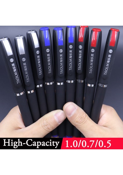 30 Dolum Kırmızı 25/30/8 Adet Büyük Kapasiteli Jel Kalem 1.0 0.7 0.5 Tükenmez Kalemler Dolum Siyah Mavi Kırmızı Mürekkep Imza Yazma Iş Kaligrafi Için (Yurt Dışından) fiyatları