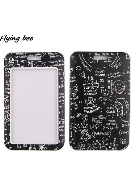 Stil 3 Flyingbee X1304 Siyah Denklem Ipi Kart Tutucu Öğrenci Asılı Boyun Cep Telefonu Ipi Rozeti Metro Erişim Kartı Tutucu (Yurt Dışından) modelleri