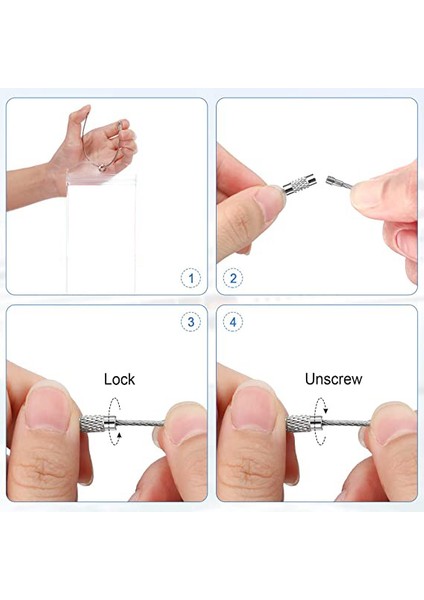 1 Adet 1 Adet Açılıp Kapanabilir Su Geçirmez Şeffaf Bilet Kartı Kılıfı Bagaj Cruise Etiket Tutucu Zip Seal Kılıfı Anahtarlık Çelik Tel Kablo Döngü (Yurt Dışından)
