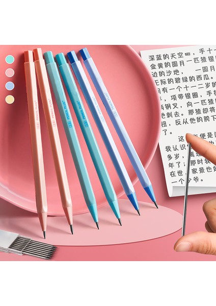 1 Kutu Hb Rastgele 2.0mm Mekanik Kurşun Kalemler Kalemtraşlar Sevimli Macaron Otomatik Kalemler Kawaii Kırtasiye Okul Ofis Çocuklar Için Hediye (Yurt Dışından) modelleri