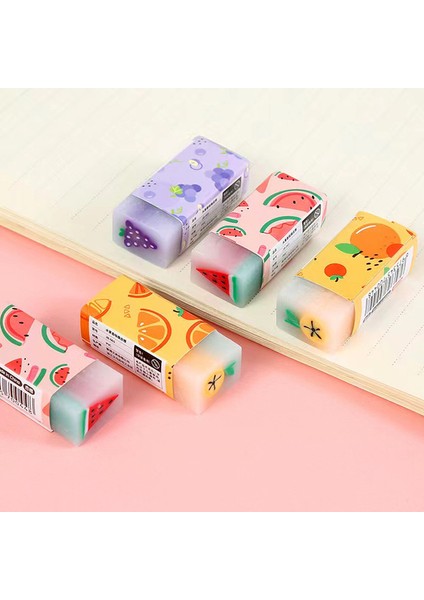 3 Adet 3 Adet Kawaii Meyve Karpuz Üzüm Silgi Kauçuk Silgi Ilköğretim Öğrenci Ödülleri Çocuklar Için Promosyon Hediye Kırtasiye Silgi (Yurt Dışından)