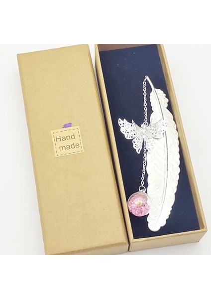 05-Altın-Yeşil 1 Adet Retro Vintage Yer Ayracı Tasarımı Tüy/kelebek Yaratıcı Metal Imleri Promosyon Hediye Kırtasiye Film Kitap Ayracı (Yurt Dışından) indirimleri