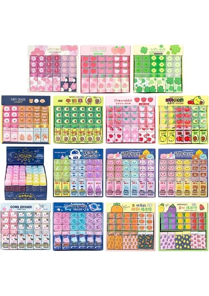 5AC704902-1737 36 Adet Mini Öğrenciler Silgi Seti 15 Karikatür Tasarımları Güvenli Kolay Silme Oyunu Ödüller Silgi Ev Okul Ofis Partisi Için (Yurt Dışından) modelleri