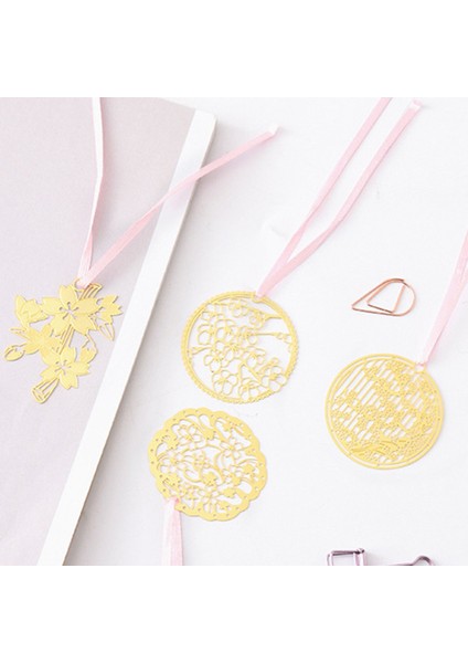 Stil 2 Yaratıcı Sakura Serisi Çin Tarzı Içi Boş Imi Mini Pirinç Pembe Flamalar Öğrenci Kız Hediye Imi Kırtasiye 1 Adet (Yurt Dışından) modelleri