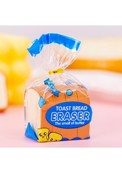 Rastgele Renk Taşınabilir 4 Adet/takım Pratik Tost Ekmeği Çocuk Kalem Silgi Hafif Gıda Silgi Traceless Kırtasiye Malzemeleri (Yurt Dışından)