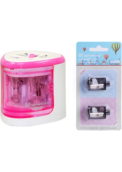 8004 ve Çekirdek Tenwın Otomatik Eelektrik Kalemtıraş Aa Piller Döner Bıçak Bileyici Öğütücü Ofis Öğrenci Kırtasiye Çocuklar Için (Yurt Dışından) indirimleri