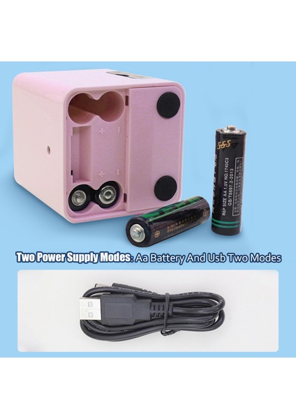 Pembe Elektrikli Kalemtıraş Iki Çift Delikli Anahtar 6-12MM Kalemler ve Renkli Kalem Sevimli Okul Malzemeleri Otomatik Kalemtıraşlar (Yurt Dışından) indirimleri