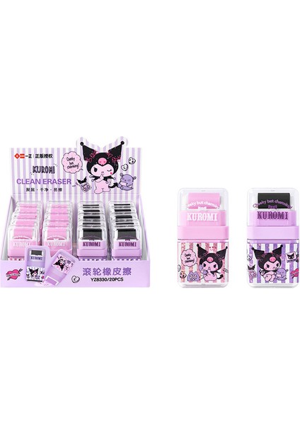 20 Adet Ekran Kutusu Sanrio 12-20 Adet Karikatür Rulo Silgi Hello Kitty Melody Kuromi Öğrenci Kırtasiye Ruj Modelleme Silgi Çocuk Hediyeleri (Yurt Dışından)