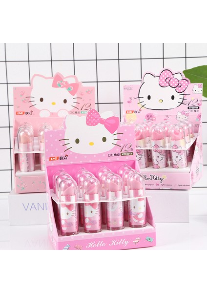 20 Adet Ekran Kutusu Sanrio 12-20 Adet Karikatür Rulo Silgi Hello Kitty Melody Kuromi Öğrenci Kırtasiye Ruj Modelleme Silgi Çocuk Hediyeleri (Yurt Dışından) modelleri