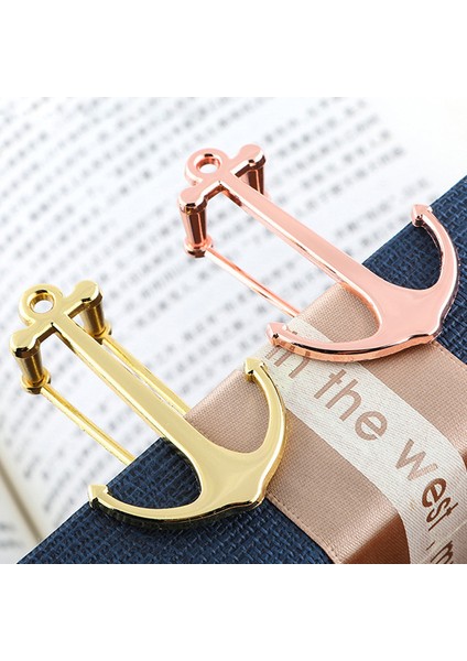 Gümüş Metal Çapa Imi Yaratıcı Sayfa Tutucu Klip Öğrenciler Için Kitap Okuma Mezuniyet Hediyeleri Okul Kırtasiye Ofis Malzemeleri (Yurt Dışından) fiyatları