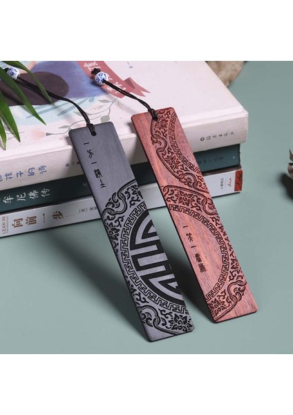Siyah Yaratıcı Retro Kan Sandal Ağacı Kitap Ayracı Okul Ofis Okuma Kırtasiye Öğrenci Malzemeleri Çin Tarzı Hilal Ay Kitap Klibi (Yurt Dışından) fiyatları