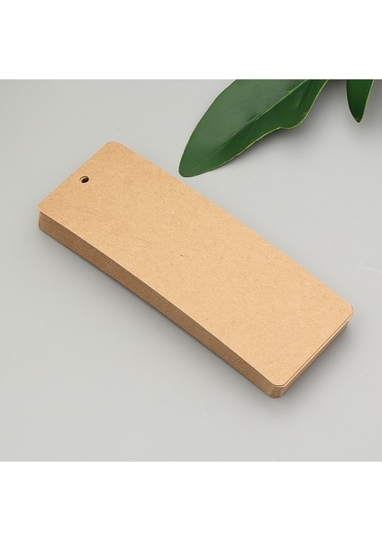 5X14CM Kahverengi 30 Adet/paket Yer Imi Kağıt Kitap Ayraçları Kitap Notları Okuma Öğesi Yaratıcı Hediye Dıy Çocuklar Için Çocuk Ofis Kırtasiye 5*14CM (Yurt Dışından)
