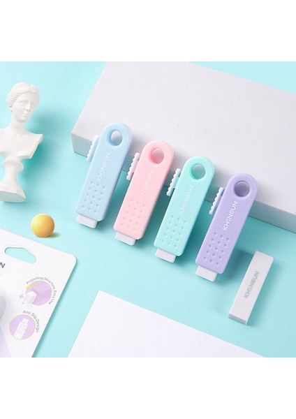 A1 Itme Çekme Silgi Yaratıcı Kalem Kauçuk Çocuklar Için Çizim Yazma Silme Kırtasiye Okul Malzemeleri (Yurt Dışından) modelleri