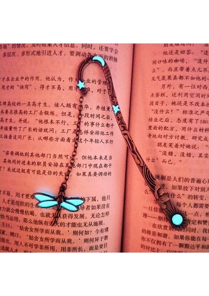 F 1 Adet Aydınlık Metal Tüy Imleri Vintage Kanat Okuma Sayfası Işareti Öğrenciler Öğretmenler Için Mezuniyet Hediyesi Okul Ofis Malzemeleri (Yurt Dışından)