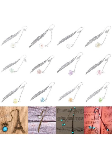 F 1 Adet Aydınlık Metal Tüy Imleri Vintage Kanat Okuma Sayfası Işareti Öğrenciler Öğretmenler Için Mezuniyet Hediyesi Okul Ofis Malzemeleri (Yurt Dışından) fiyatları