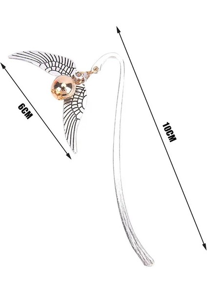 F 1 Adet Aydınlık Metal Tüy Imleri Vintage Kanat Okuma Sayfası Işareti Öğrenciler Öğretmenler Için Mezuniyet Hediyesi Okul Ofis Malzemeleri (Yurt Dışından) indirimleri