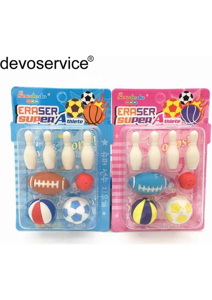 1 Adet Rastgele Kawaii Topları Kauçuk Silgi Seti Yenilik Bowling Kurşun Kalem Silgisi Kauçuk Çocuklar Için Hediye Ofis Okul Düzeltici Kırtasiye Malzemeleri (Yurt Dışından) fiyatları