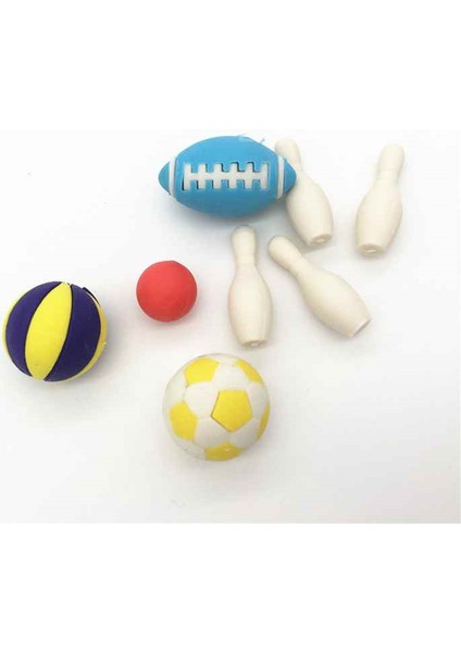 1 Adet Rastgele Kawaii Topları Kauçuk Silgi Seti Yenilik Bowling Kurşun Kalem Silgisi Kauçuk Çocuklar Için Hediye Ofis Okul Düzeltici Kırtasiye Malzemeleri (Yurt Dışından) modelleri