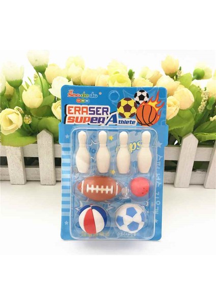 1 Adet Rastgele Kawaii Topları Kauçuk Silgi Seti Yenilik Bowling Kurşun Kalem Silgisi Kauçuk Çocuklar Için Hediye Ofis Okul Düzeltici Kırtasiye Malzemeleri (Yurt Dışından) indirimleri