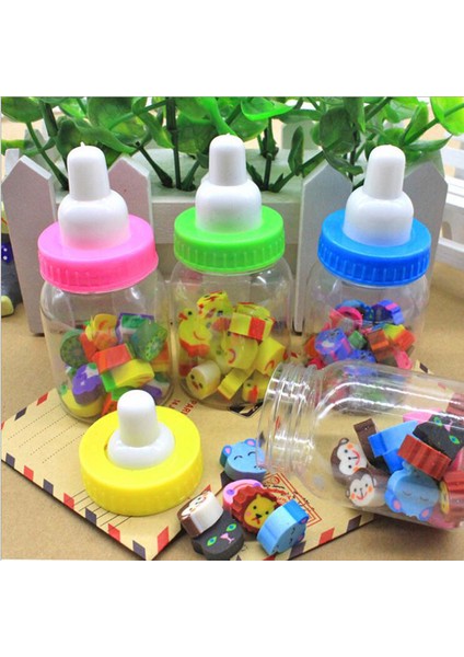 Kalp 1 Adet (18-22 Tablet) Süt Şişesi Silgi Meyve Hayvan Noel Dijital Lastik Şişe Çocuk Öğrencileri Sevimli Kırtasiye Hediyeler (Yurt Dışından) fırsatları