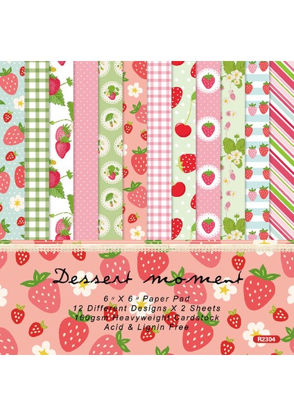 B20 12 Sayfa Çiçek Deniz Gül Baskılı Not Defteri Scrapbooking Arka Plan Kağıt Pedleri Vintage Önemsiz Günlük Kağıt Paketleri Zanaat Malzemeleri (Yurt Dışından)