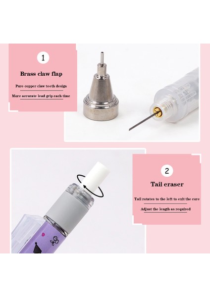 Melody Japonya Tombow Mono Sevimli Mekanik Kurşun Kalem Dolum Olmadan 0.5mm Sevimli Sınırlı Sayıda Kırtasiye Düşük Yerçekimi Çizim Yazma Kalem (Yurt Dışından) fırsatları