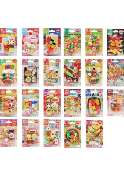 Küçük Spor Yıldızı Japonya Iwako Sevimli Bulmaca Kawaii Silgi Blister Paket Seti Yenilik Tatlı/hayvan/oyuncak Koleksiyonu Mükemmel Hediye Yaratıcı Kırtasiye (Yurt Dışından) fırsatları
