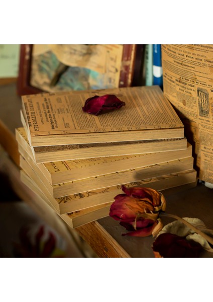 F Journamm 100 Adet/paket Vintage Kraft Kağıt Dıy Scrapbooking Malzemeleri Dekor Önemsiz Dergisi Kolaj Kırtasiye Arka Plan Dekor Kağıt (Yurt Dışından) modelleri