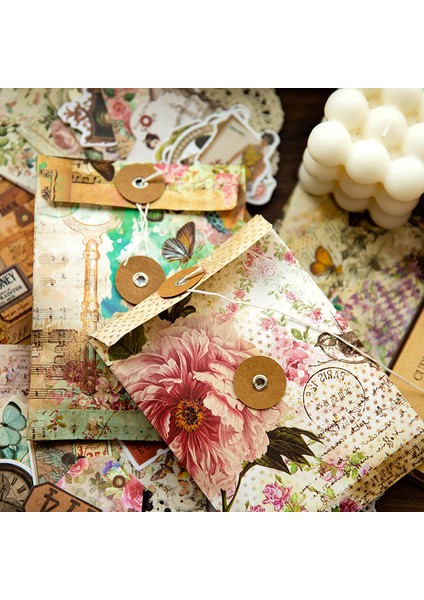 Bir Yoofun 200 Adet/grup Vintage Koleksiyonu Malzeme Paketi Retro Scrapbooking Dekorasyon Kağıtları Kolaj Önemsiz Dergisi Hediye Kartı Dıy (Yurt Dışından) modelleri