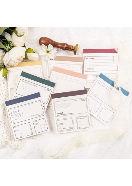 G Yoofun 30 Adet/grup Vintage Bilet Bloknotlar Retro Notlar Fatura Malzeme Kağıt Scrapbooking Için Günlük Planlayıcısı Mesaj Listesi (Yurt Dışından) fiyatları
