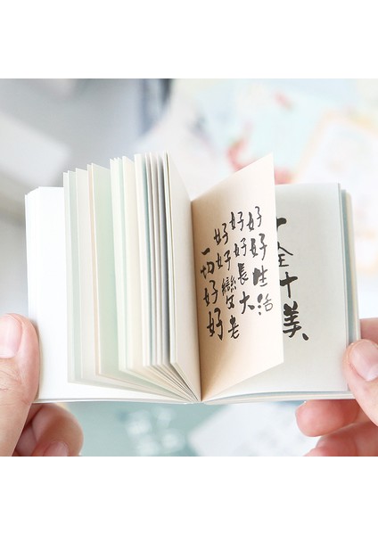 Qingtingyuanwang 100 Adet Bloknot Yapışkan Notlar Vintage Güzel Gün Serisi Önemsiz Dergisi Not Defteri Günlüğü Scrapbooking Çıkartmaları Ofis Okul Kırtasiye (Yurt Dışından) modelleri