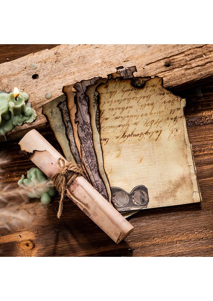 A-Kahve Izleri 60 Yaprak Malzeme Kağıt Yıl Soluk Günlük Vintage Eski El Yazısı Scrapbooking Çıkartmaları Dekorasyon Notları Not 163*100 mm (Yurt Dışından) fırsatları
