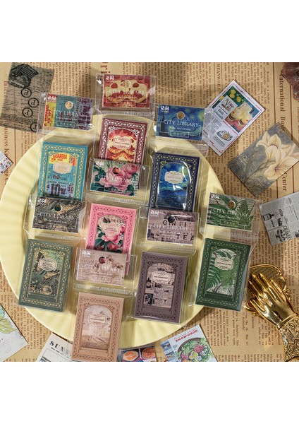 C Journamm 100 Adet/kitap Vintage Koleksiyon Defteri Kağıdı Turnusol Kağıdı Dıy Önemsiz Dergisi Kolaj Malzemeleri Estetik Dekoratif Kraft El Işi Kağıdı (Yurt Dışından) fiyatları