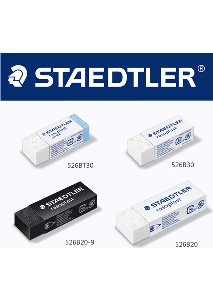 526 BT30 1 Adet Staedtler 526 B20/B20-9/B30/BT30 Kauçuk Silgi Ofis Okul Kırtasiye Malzemeleri (Yurt Dışından) fiyatları