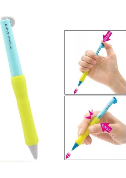 C 1 Adet Tombow Olno Sh-Ol 0.5mm Mekanik Kurşun Kalem Bükülebilir Kurşun Rahat Basın Otomat Kalem Okul Yazma Kırtasiye (Yurt Dışından)