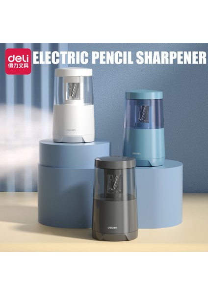 Va5 Blue Deli Çift Güç Elektrikli Kalemtıraş Çok Kalem Güvenlik Koruma Alaşımlı Çelik Rulo Bıçak Kalemtıraş Ofis Malzemeleri (Yurt Dışından) fiyatları