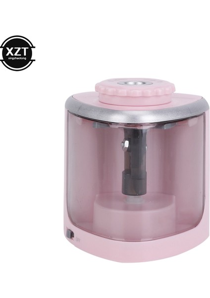 Pembe Yaratıcı Öğrenci Elektrikli Kalemtıraş Güvenlik Spiral Çelik Bıçak Otomatik Kalemtıraş Çocuk Öğrenci Kırtasiye (Yurt Dışından) fiyatları