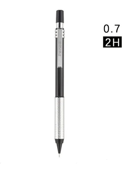 0.7 2h Kalem 2b Hb 2h Metal Otomatik Kalem 0.3 0.5 0.7 0.9mm Değiştirilebilir Kalem Çekirdek Öğrenci Yazma Kırtasiye Hediye Okul Ofis Malzemeleri (Yurt Dışından)