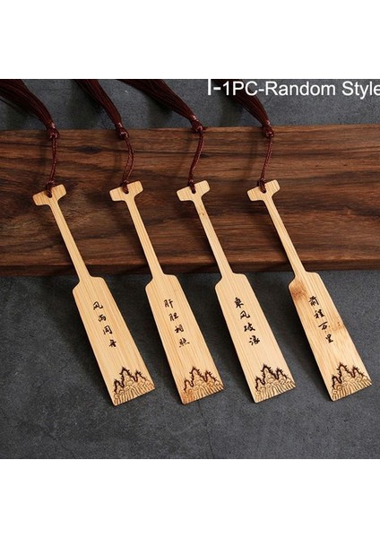 I Chic Hatıra Kırtasiye Öğrencileri Hediye Çin Tarzı Ofis Kitap Klasörü Ahşap Imi Kitap Klibi Sayfalandırma Işareti (Yurt Dışından)