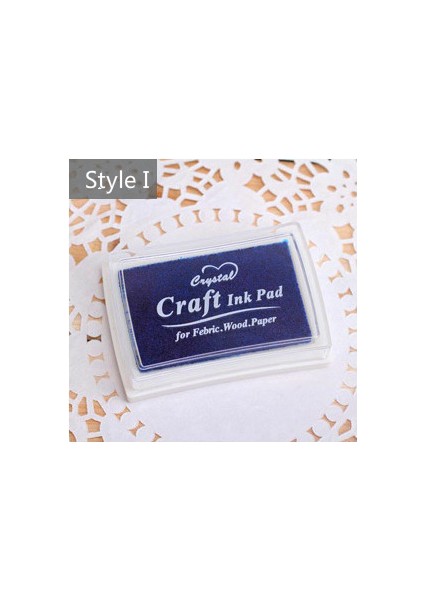 I 15 Renk Inkpad El Yapımı Dıy Zanaat Yağ Bazlı Mürekkep Pedi Kumaş Ahşap Kağıt Scrapbooking Mürekkep Pedi Parmak Boyama (Yurt Dışından)