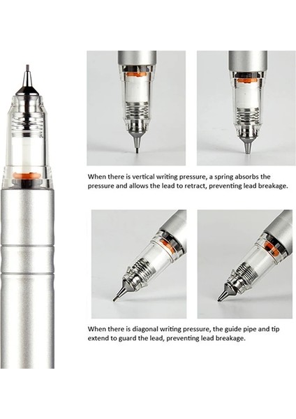 Mavi 0.5mm Zebra MA86 Mekanik Kurşun Kalem Metal Kavrama Çizim Kalemi 0.3/0.5mm Öğrenciler Yazma Düşük Ağırlık Merkezi Kırtasiye Malzemeleri (Yurt Dışından) fırsatları